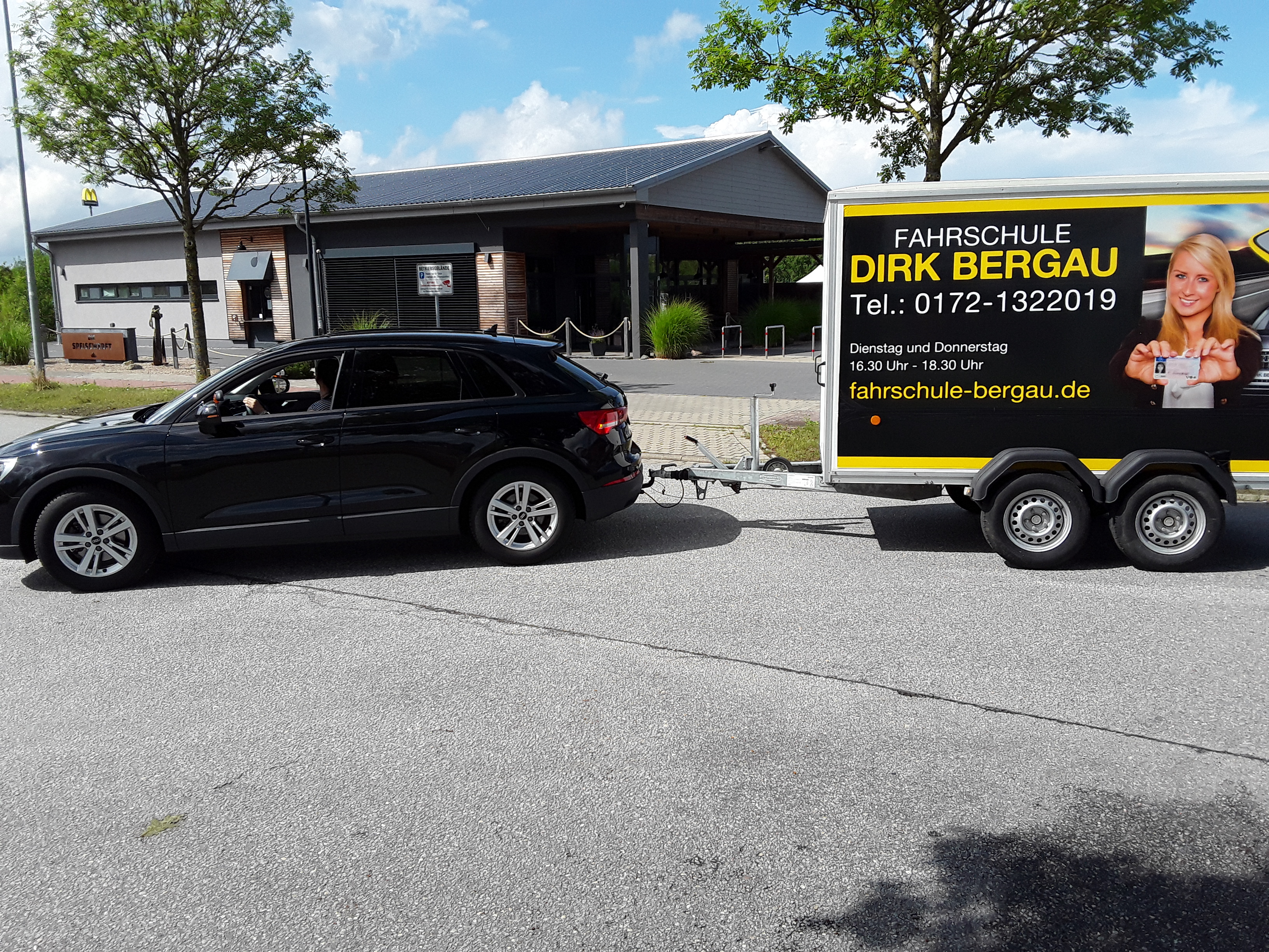 Anhängerausbildung mit Audi Q3