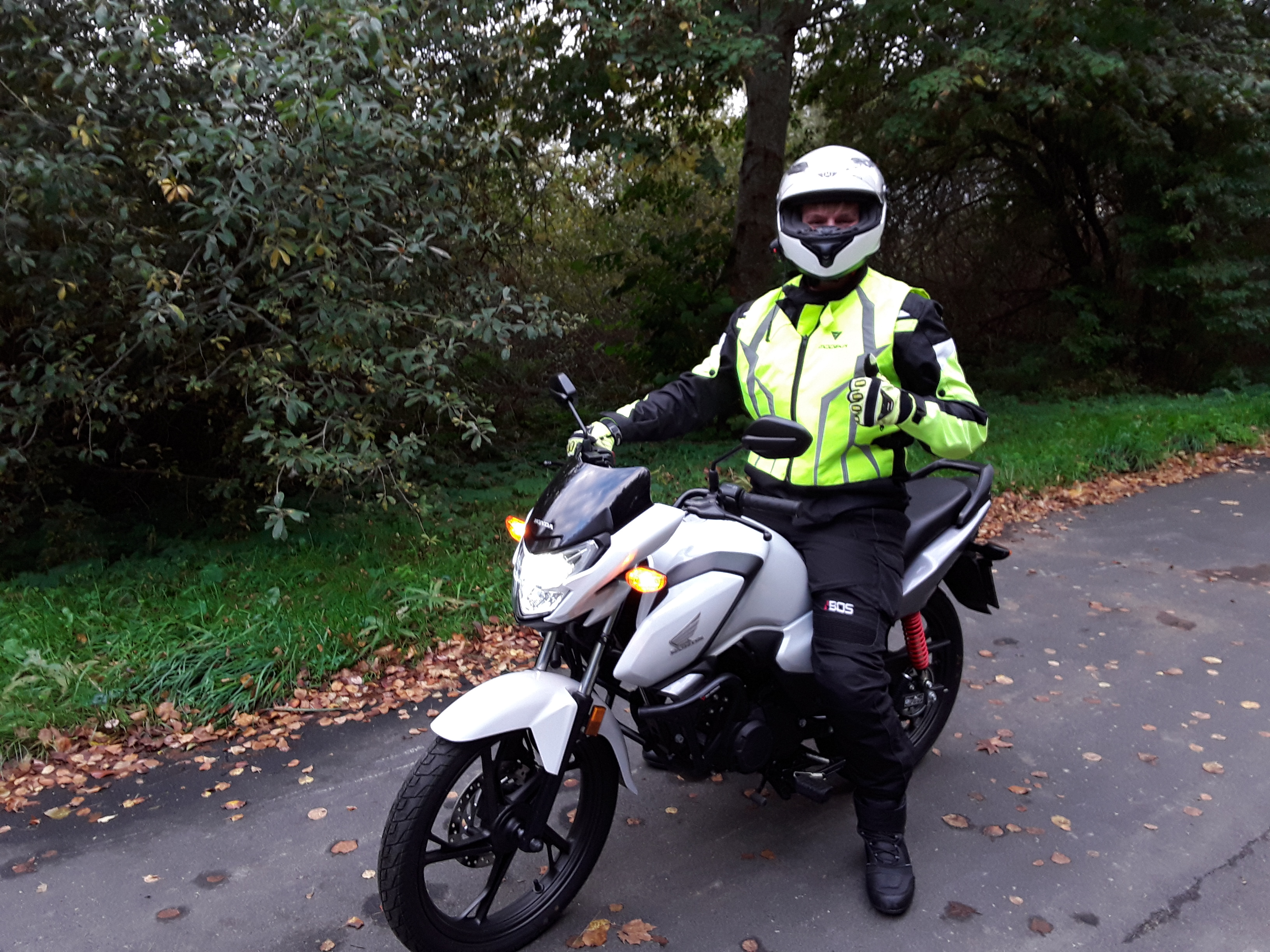 Ausbildung mit der Honda CB 125 F