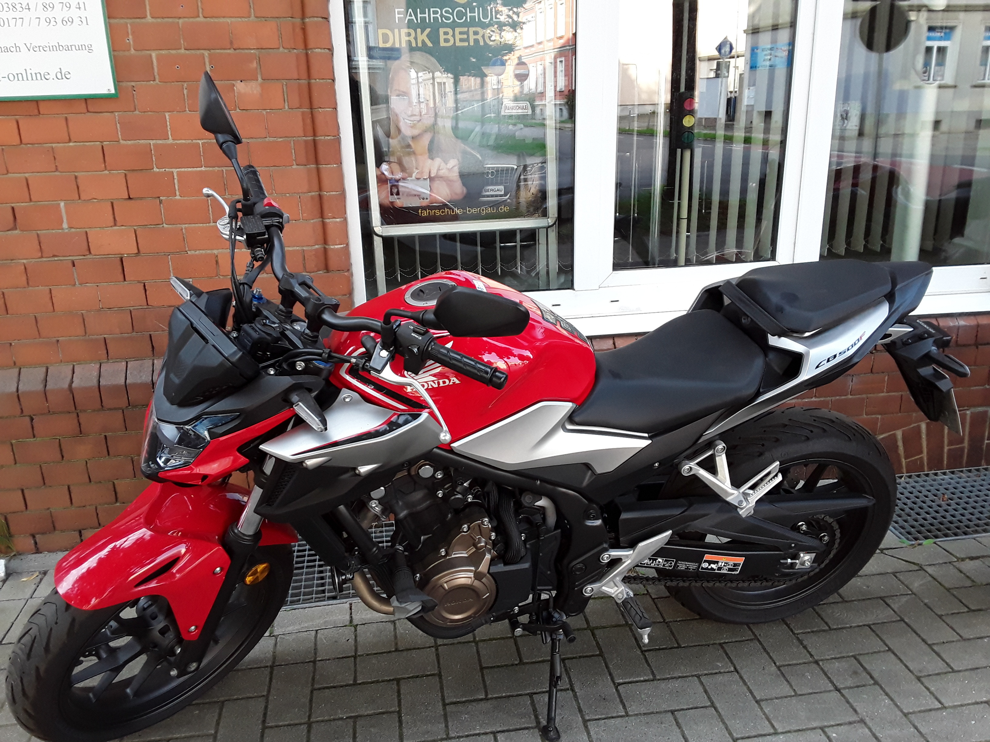 Motorradausbildung z.B. Honda CB 500 F